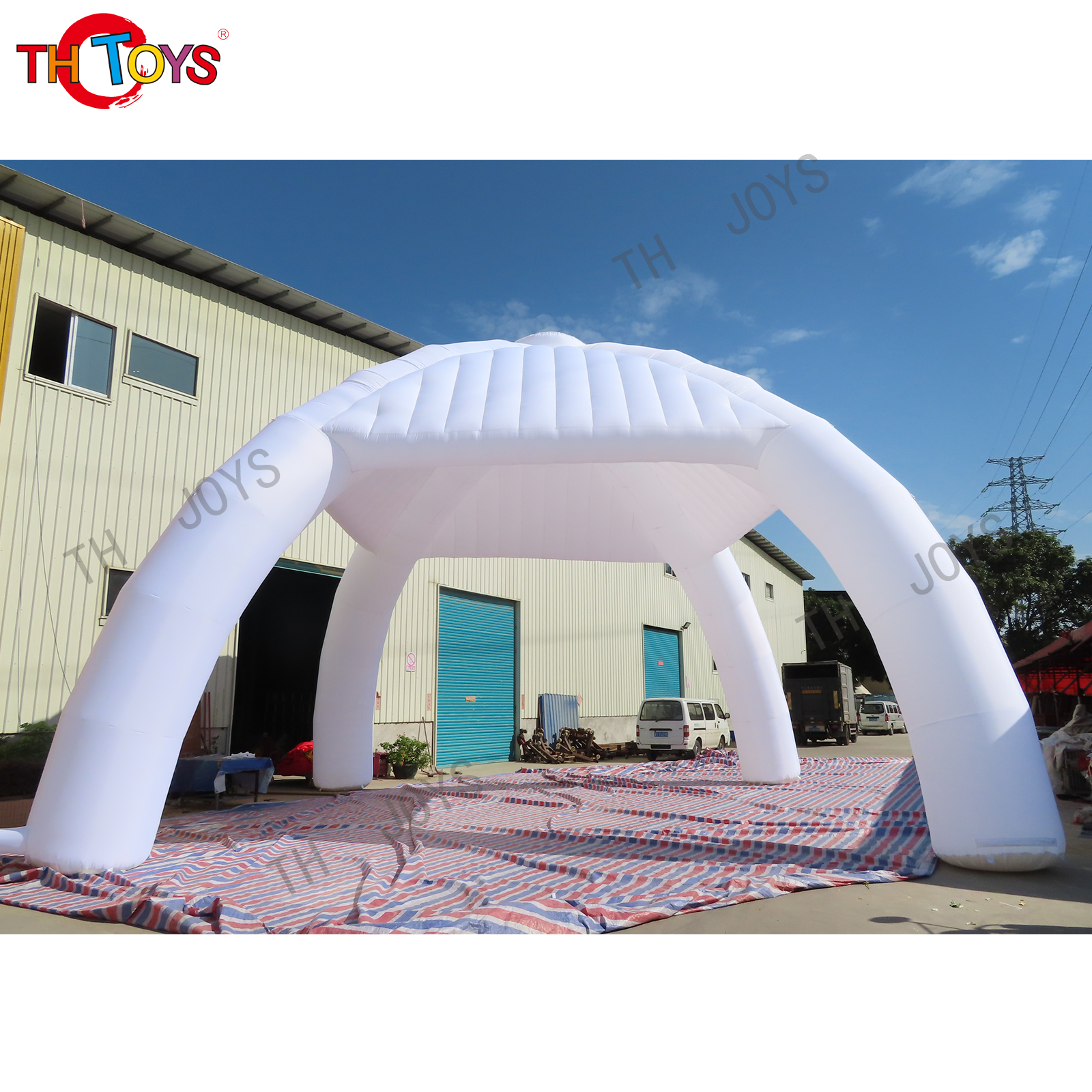 Inflatable spider tents05