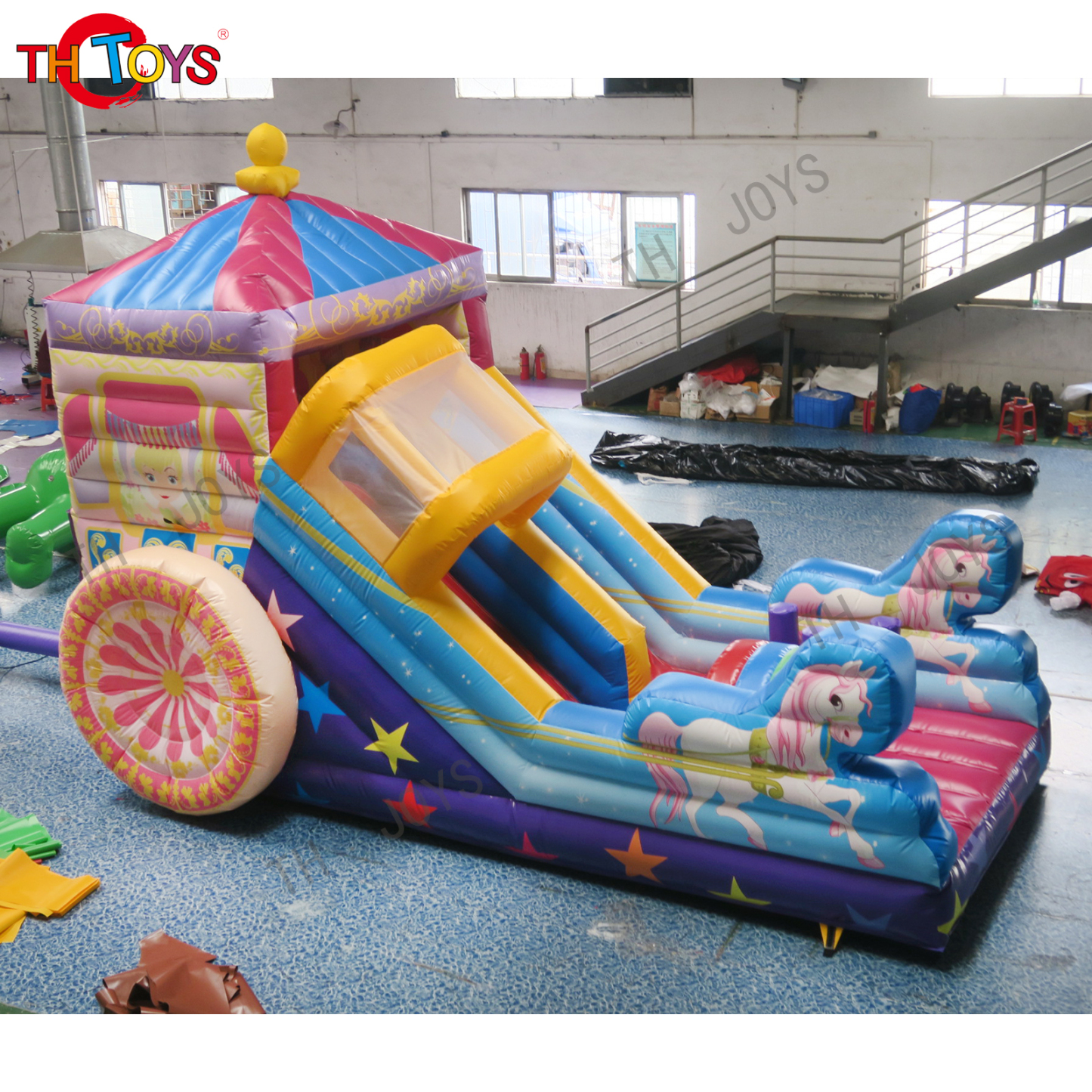 Inflatable slide-8