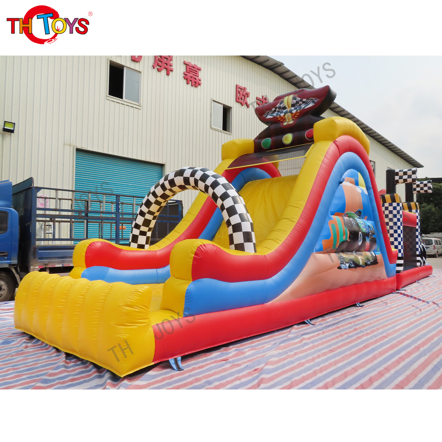 Inflatable Obstacle Course Sports Games-7