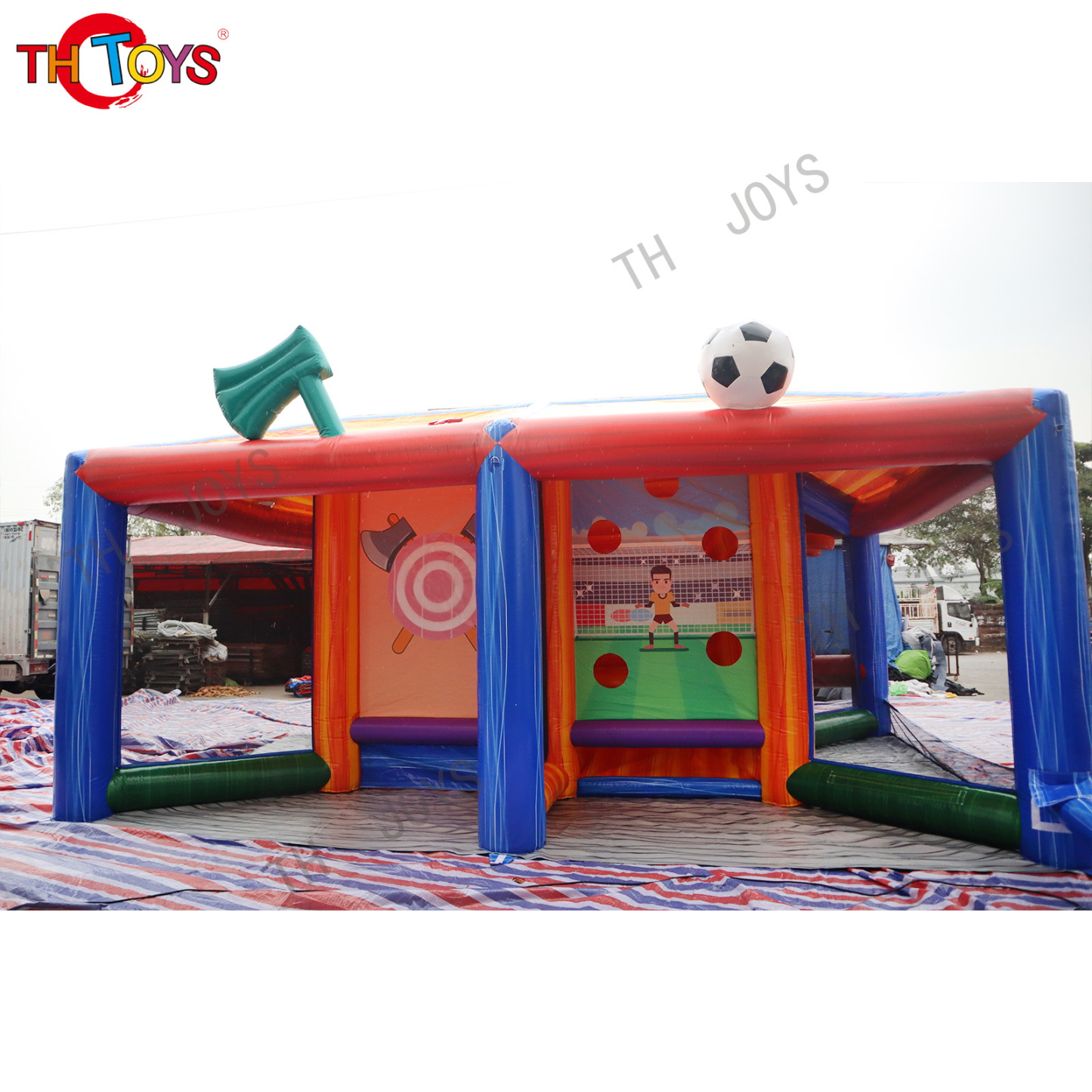 outdoor funny inflatable carnival sport game with customized design