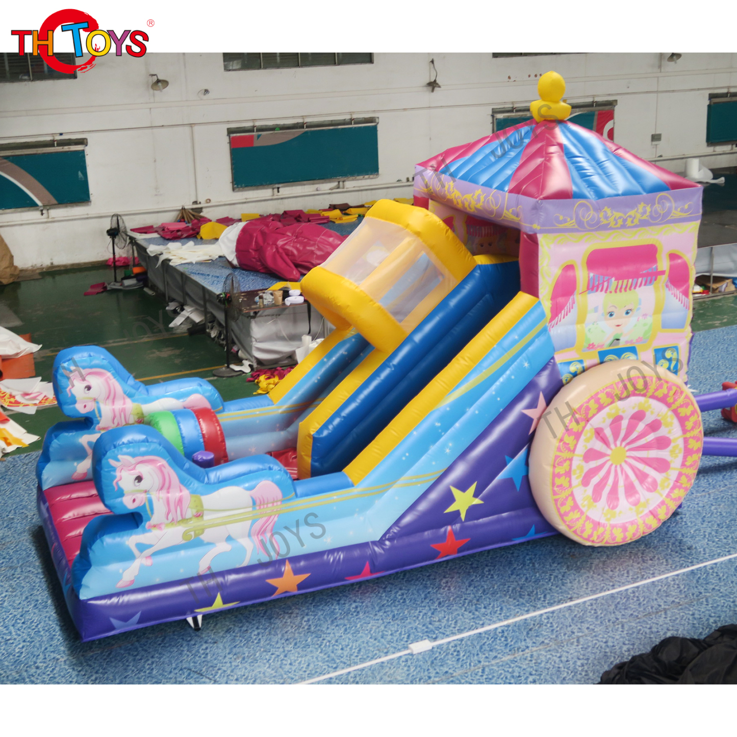 Inflatable slide-8