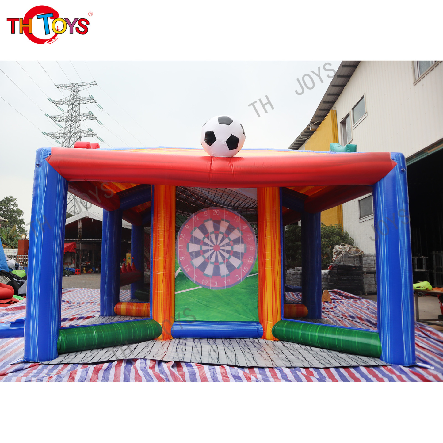 outdoor funny inflatable carnival sport game with customized design