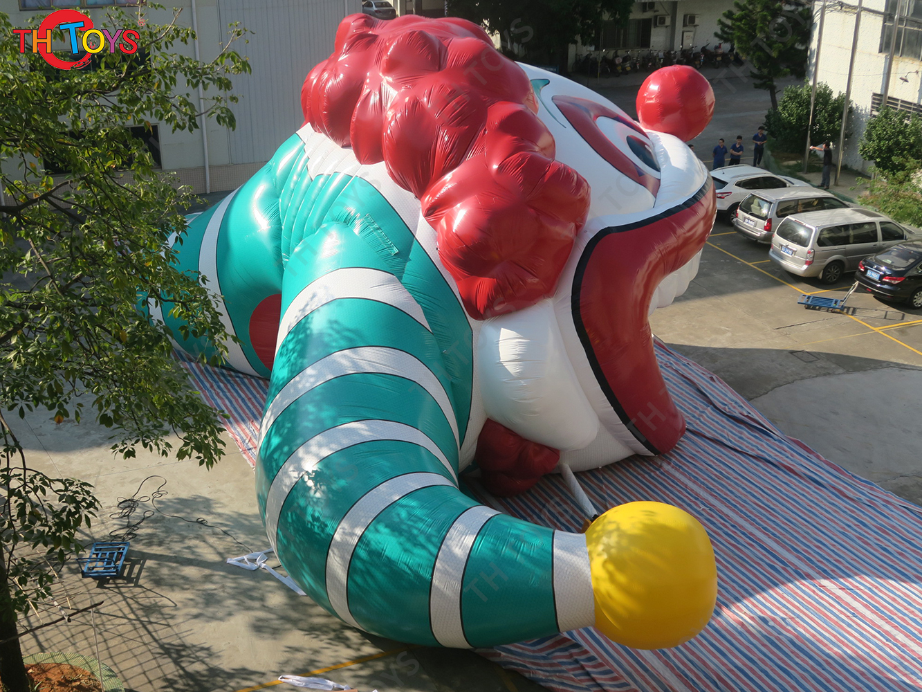 8x5m Inflatable Mammuth Tunnel Arch Inflatable Animal Helmet Entrance Tunnel For Sports Events