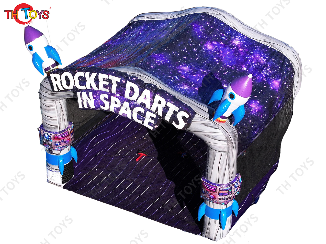 Carnival Game Inflatable Throwing Dart Board Sport Game, new rocket space throwing target games