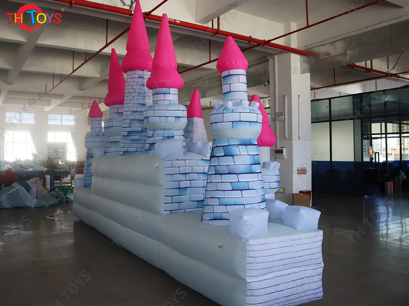 6m wide inflatable Princess Castle Tower Model for Event