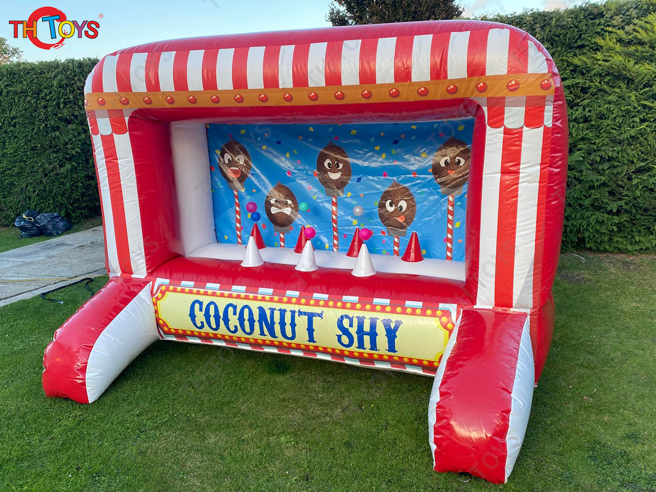 Inflatable Interactive Games Inflatable Shooting Range Sport Game Kids Carnival Darts Shooting Toys