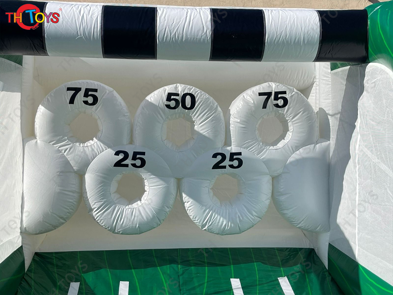 4x3m Inflatable Football Shootout Game Soccer Tossing Target Goal Carnival Sport Games for Sale