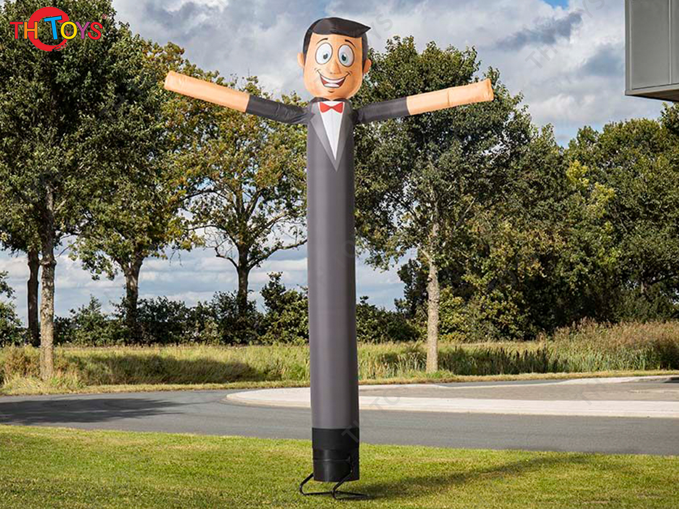 Wedding Decoration Skydancer Bride and Groom Inflatable Air Dancer Sky