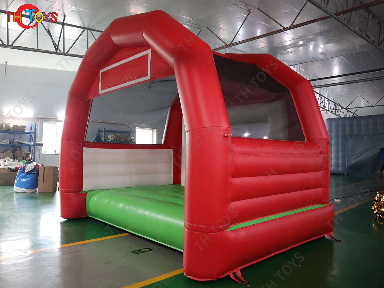 Bouncy Goalkeeper Sports Inflatables Commercial Inflatable Soccer Goal Football Shoot Out Game with Blower