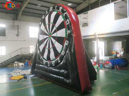 inflatable football foot dart game,PVC commerical inflatable golf dart boards, inflatable soccer dart game
