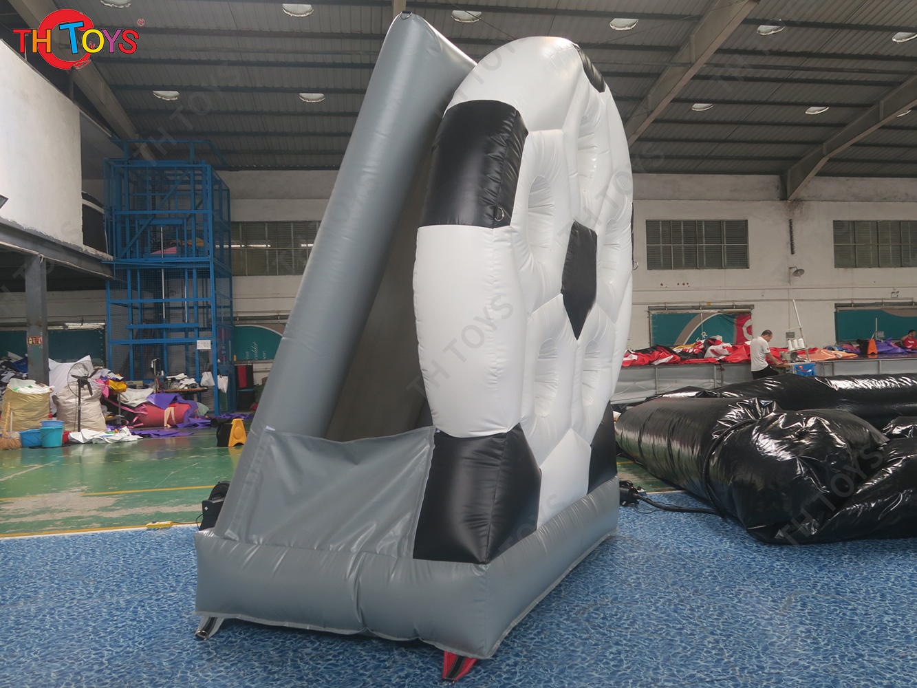 Inflatable Soccer Football Dart Board Blow Up Foot Darts Shooting Target Sports Carnival Game