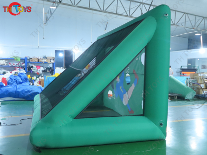 4x2.5m Optional Inflatable Football Shoot Out Game Inflatable Football Goal Carnival Sport Game Toys for Sale