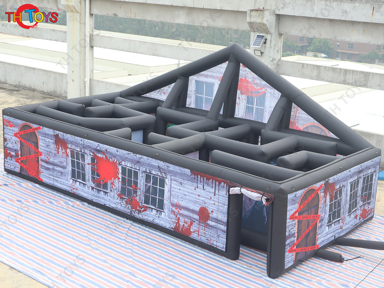 Inflatable Ghost Room Halloween horror huanted house, newest inflatable maze for Halloween festival