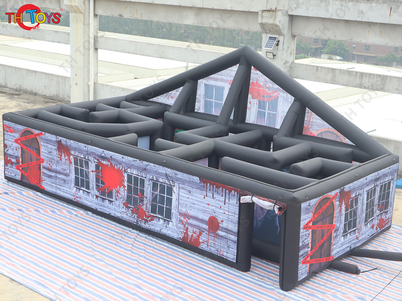 Inflatable Ghost Room Halloween horror huanted house, newest inflatable maze for Halloween festival