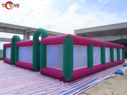 Giant inflatable haunted house, outdoor portable customized inflatable maze tag for Halloween