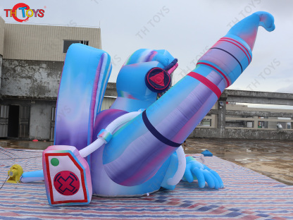Outdoor Advertising Inflatable Astronaut With LED Light, full printing Inflatable Astronaut model