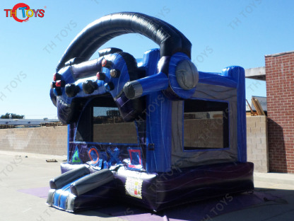 Dinosaur animal inflatable bouncy house, new style party rental inflatable jumper house for kids