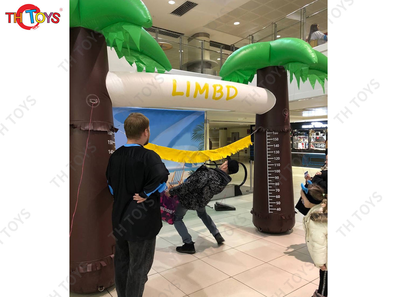 New Inflatable Limbo dancing Game Fun Limbo Carnival Game Popular Interactive Arch Game