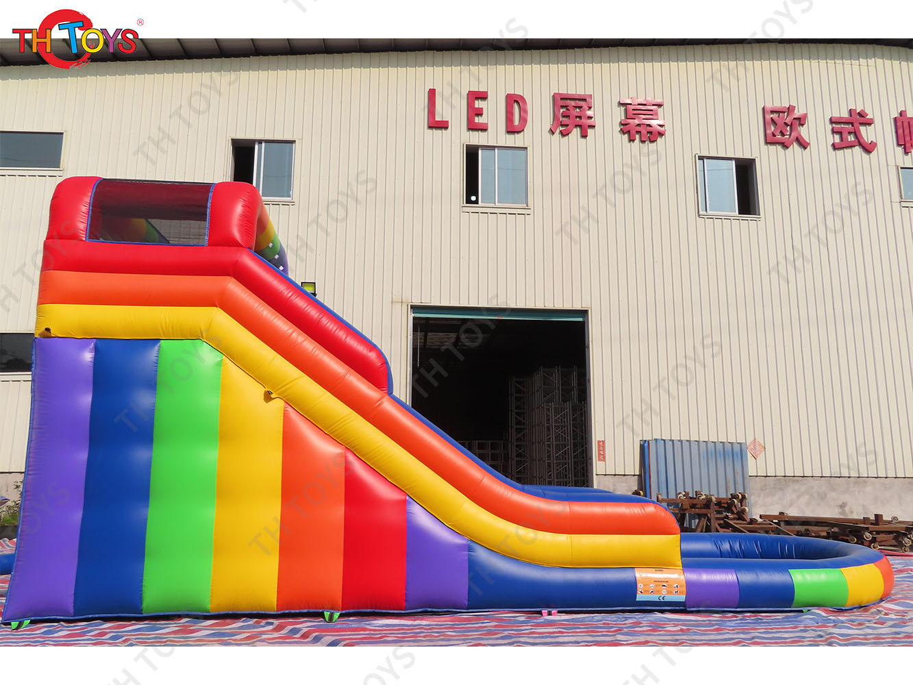 10m Big Inflatable Water Slide Bounce Playground Kids Summer Bouncer Slide Combo with Pool for Sale