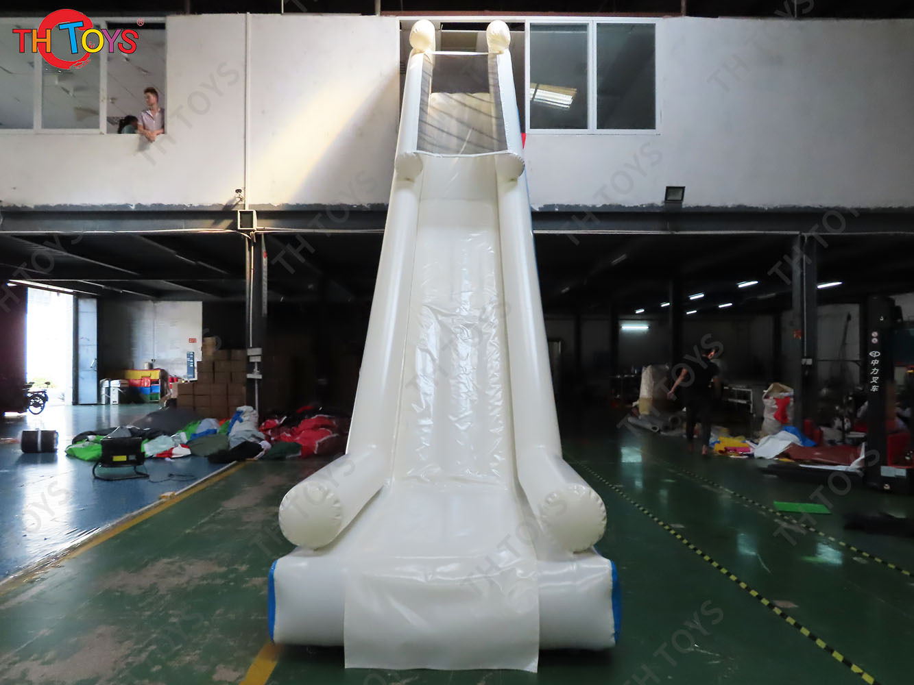 Custom Inflatable Yacht Slide Airtight PVC Floating Water Slide For Boats