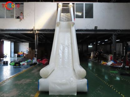Custom Inflatable Yacht Slide Airtight PVC Floating Water Slide For Boats