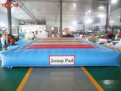Kids N adults big bounce Pad inflatable jumping Trampoline Mat