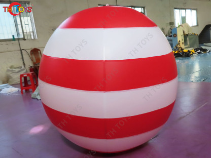 Fast Air Shipping Giant Inflatable Candy Helium Balloon Inflatable Hanging Sphere Balloon for Ceilling Decoration