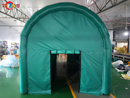8X4X4mh Airtight PVC Inflatable Garage Water Proof Car Hangar Dome Tent For Outdoor Event