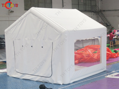 Large Inflatable Air Cube Tent for Outdoor Camping Portable Blow Up Air Tents House