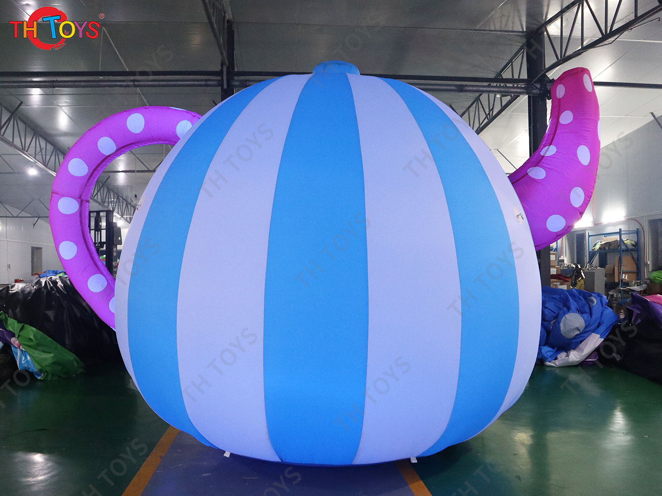 Giant Inflatable Teapot Shape Stage New Design Background Inflatable Shelter