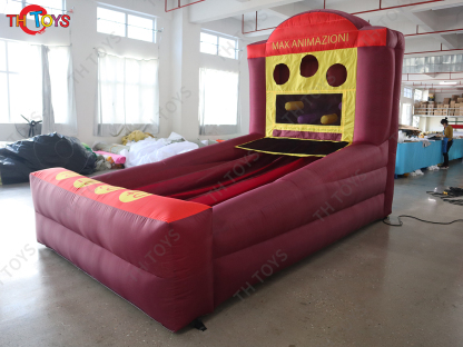 4x2.5x2.5m Inflatable Rolling balls Pitching Game