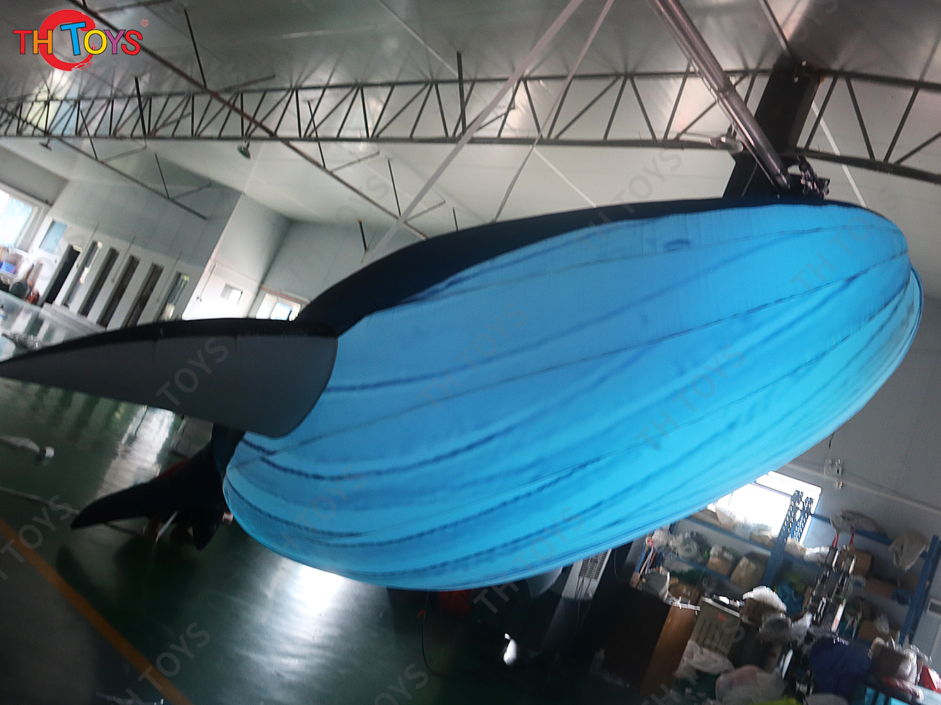 Giant Inflatable Whale with Led Lights Inflatable Hanging Sea Animal for Summer Carnival Aquarium Decoration