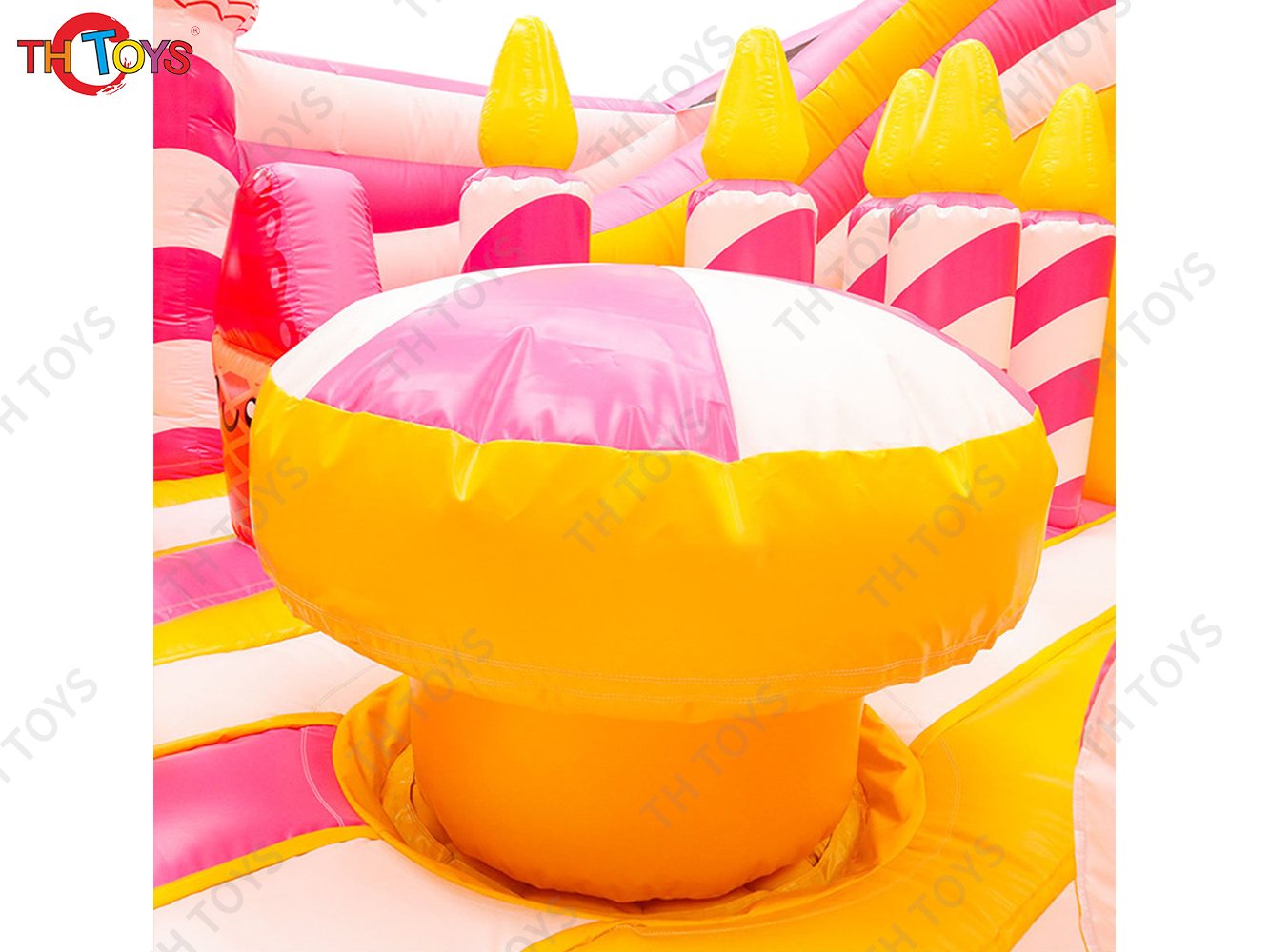 Inflatable Cake Bouncer Castles with cover Child Jumping Bouncy Castle Trampoline Bounce House Inflatable Bouncer