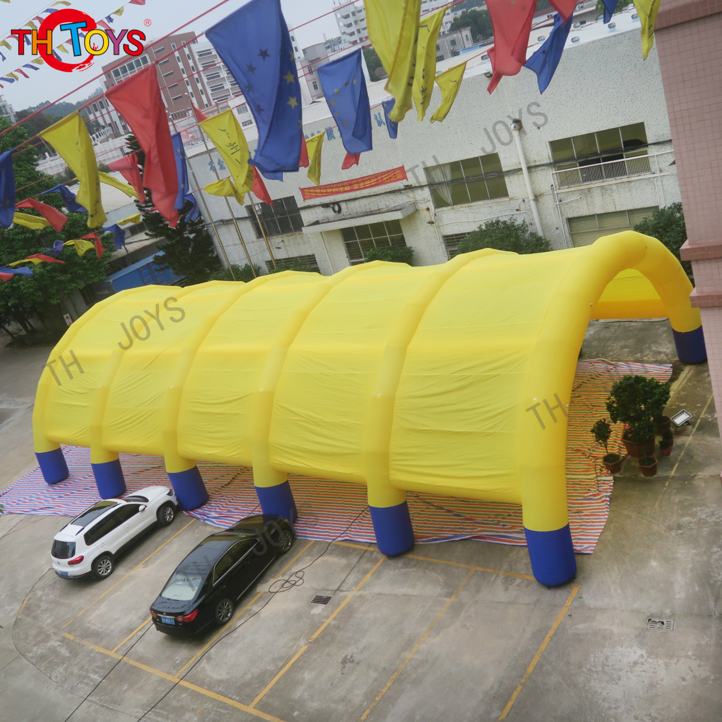 Inflatable spider tents06