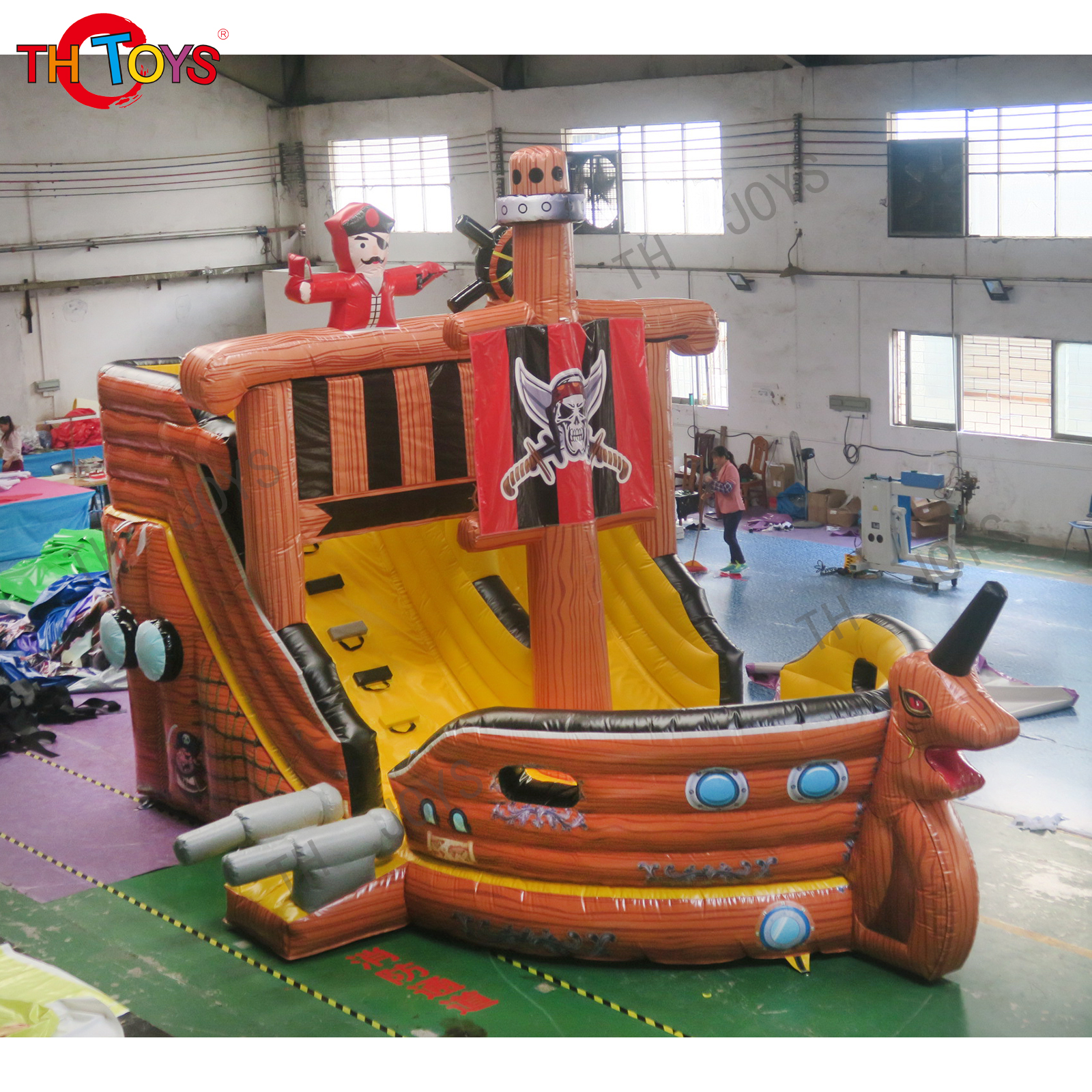 Inflatable slide-10