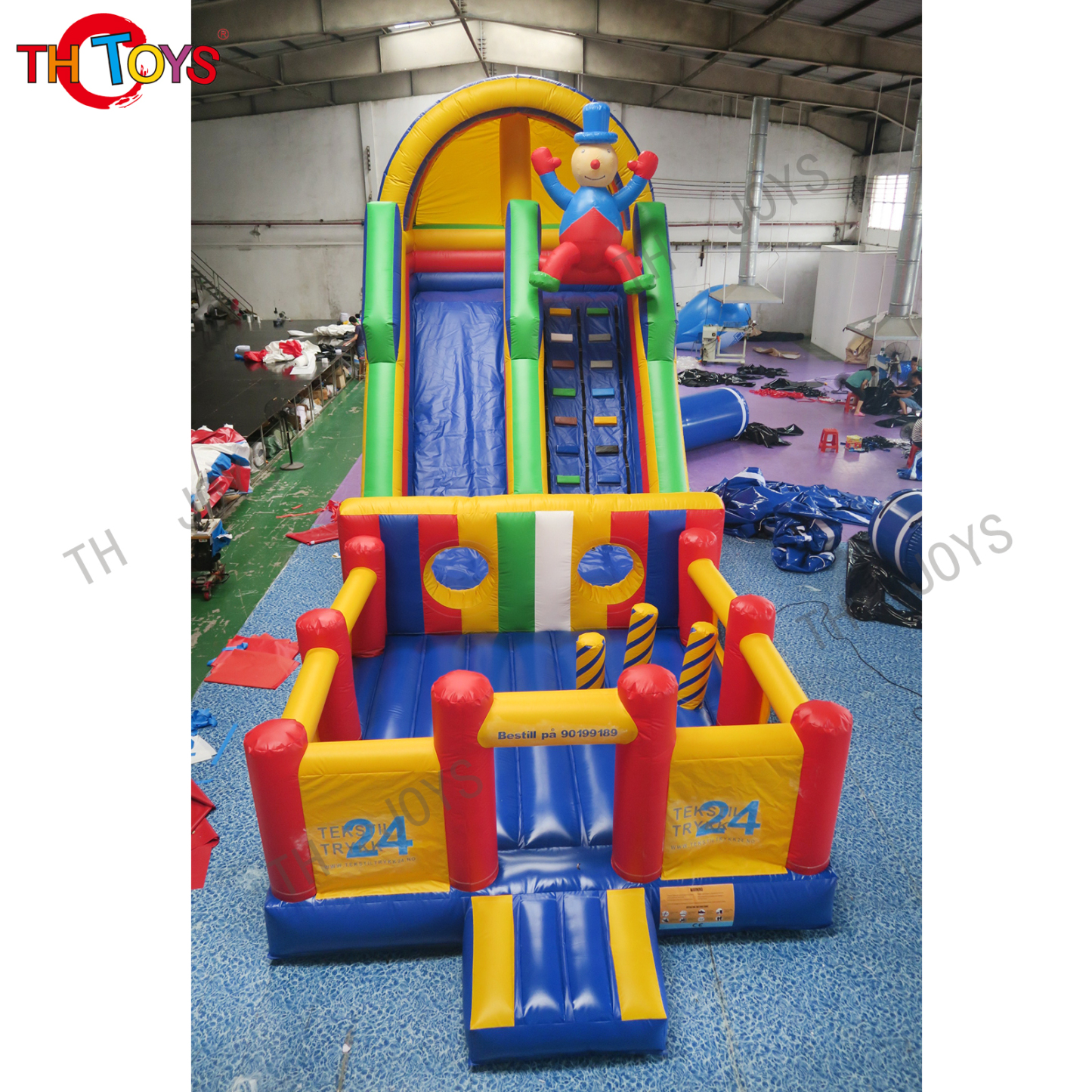 Inflatable slide-11