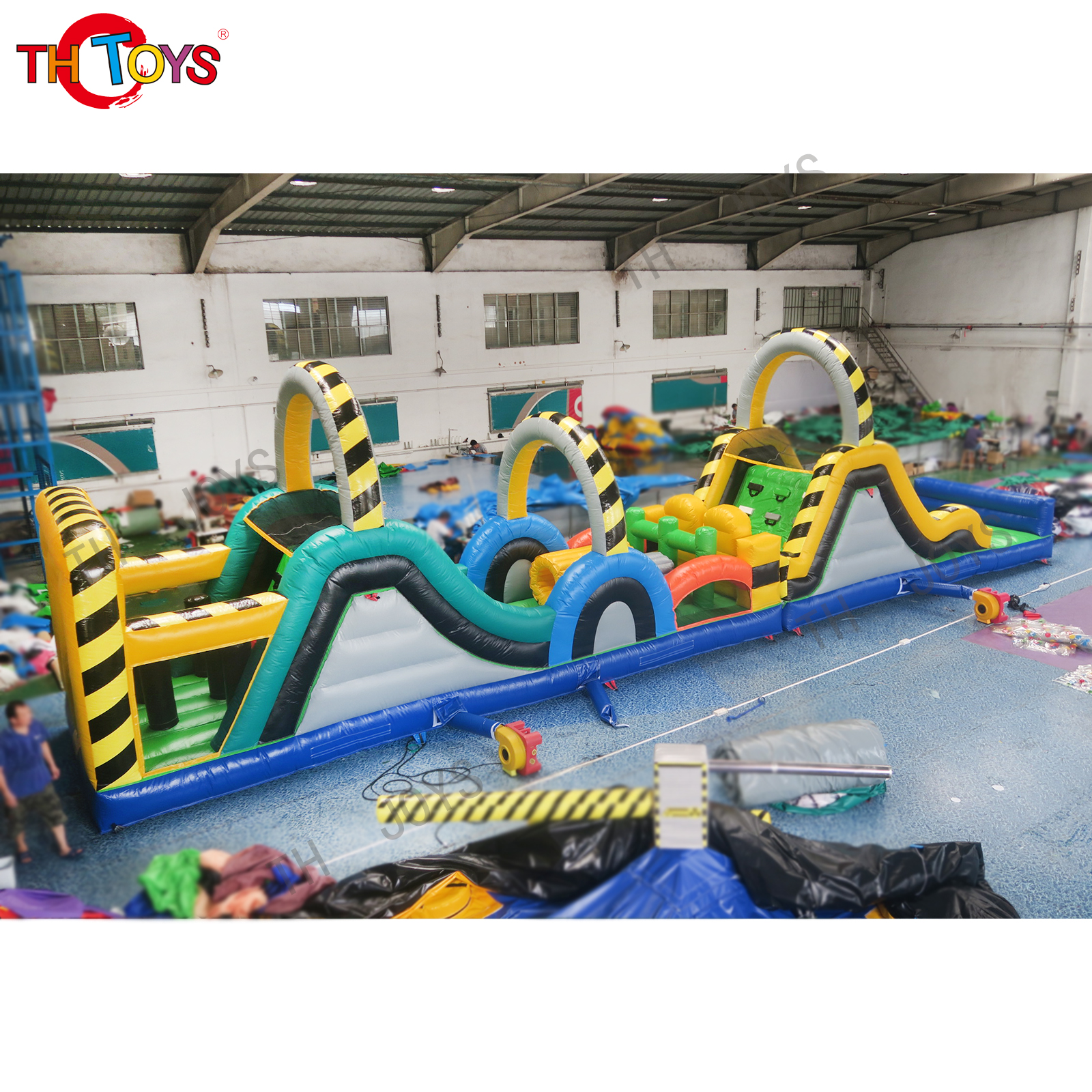 Inflatable Obstacle Course Sports Games-10