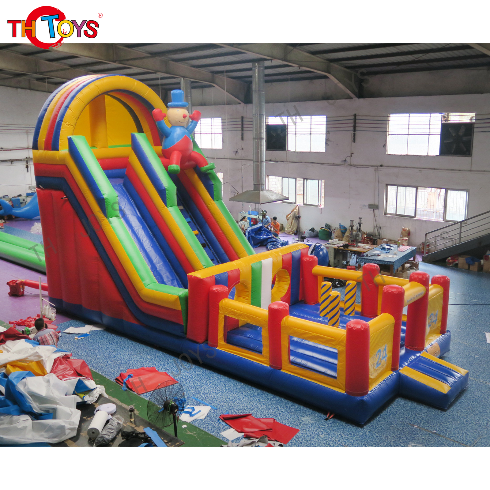 Inflatable slide-11