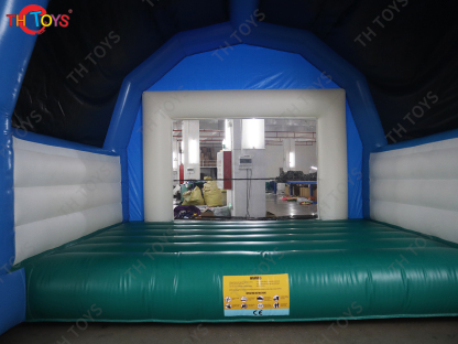 Bouncy Goalkeeper Sports Inflatables Commercial Inflatable Soccer Goal Football Shoot Out Game with Blower