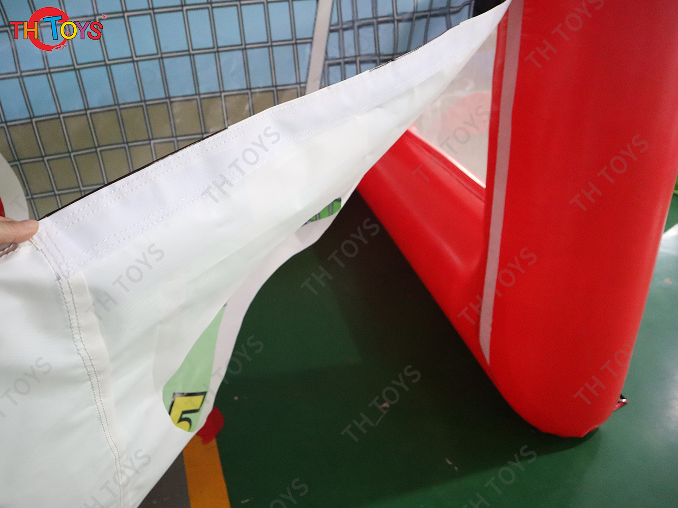 inflatable football soccer toss game,inflatable football target,inflatable soccer shooting goal
