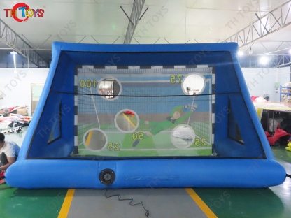 inflatable football soccer toss game,inflatable football target,inflatable soccer shooting goal