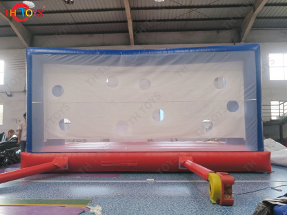 7x4m Optional Giant Carnival Sport Inflatable Soccer Target Football Goal Shootout Goal Unisex for Playground Use