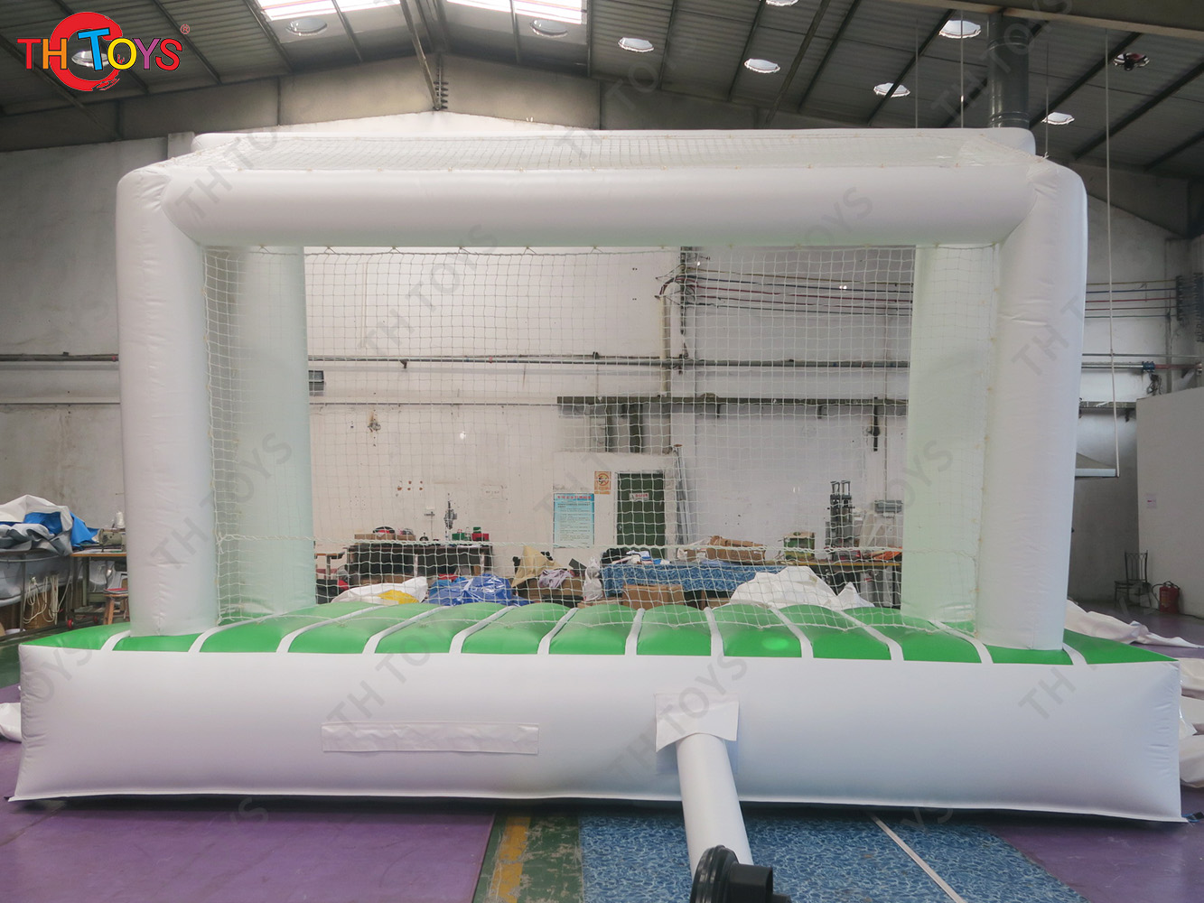 5x4m Optional Giant Carnival Sport Inflatable Soccer Target Football Goal Shootout Goal Unisex for Playground Use