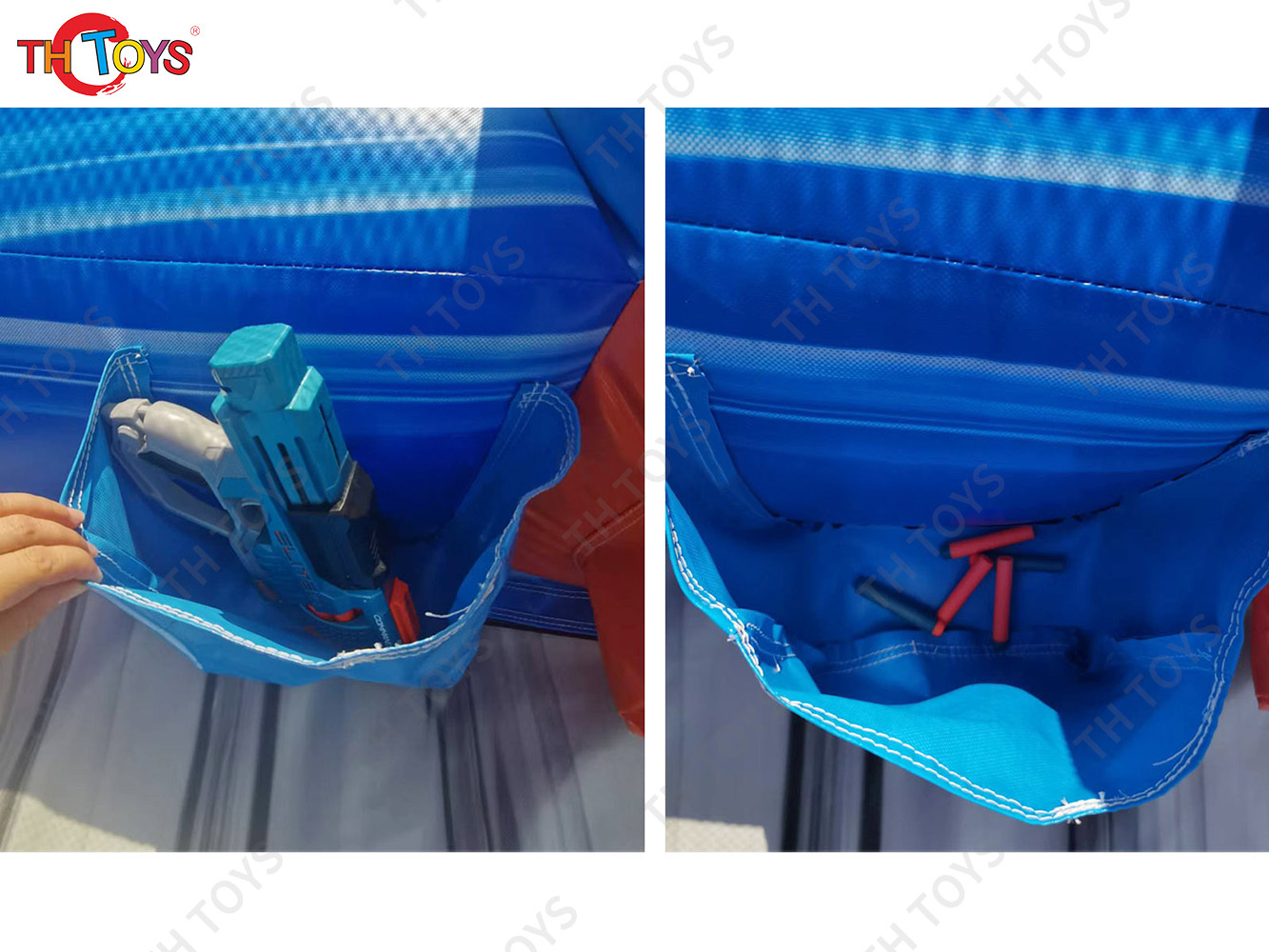 IPS Inflatable Target Blast Interactive Game Play IPS System Football Shooting Goal Inflatable Carnival Sport Games