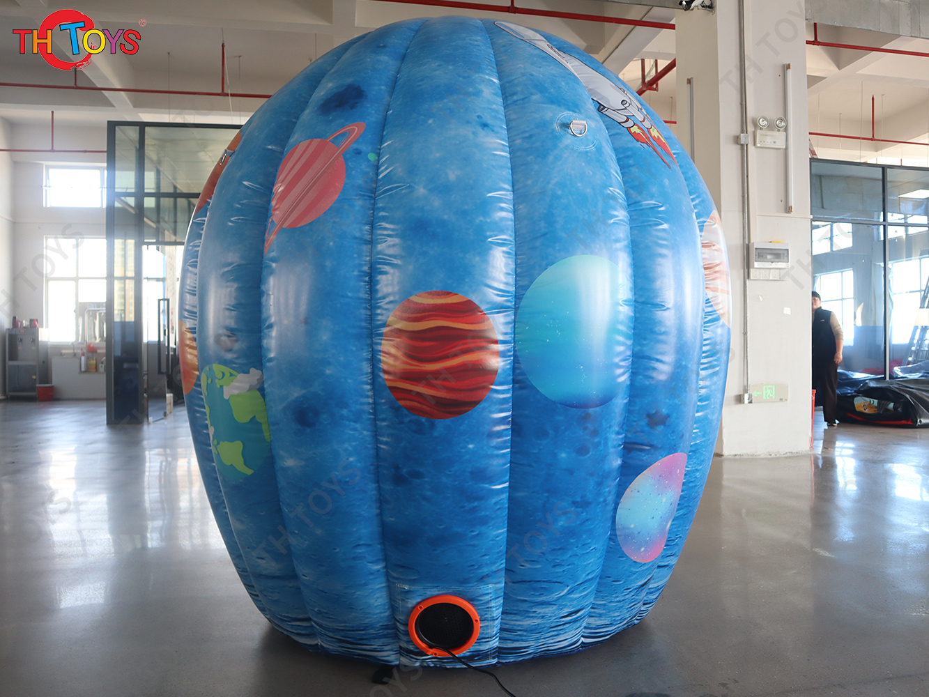 Mini Portable Inflatable Projection Planetarium Dome Tent, Forming an Inflatable Planetarium