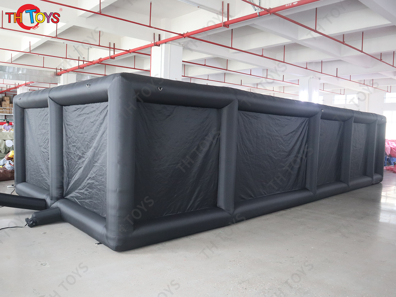 Inflatable Halloween Maze Tag Inflatable Haunt House Arena labyrinth Carnival Sport Game for Sale