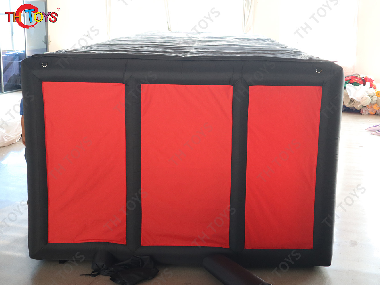 Custom Made Inflatable Halloween Haunted House Maze Blow Up Air Labyrinth Maze Challenge Game with Blower