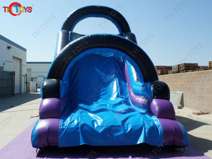 19m Long Purple Inflatable Obstacle Course Sport Game Commercial Durable Inflatable Obstacle Running Carnival Competition