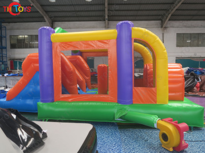 6x3m PVC Tarpaulin Inflatable Bouncer Cheap Inflatable Bouncy Castle Bounce House Toys with Slide