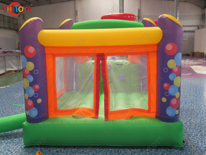 3.5x2x1.2mH PVC Tarpaulin Inflatable Bouncer Cheap Inflatable Bouncy Castle Bounce House Toys with Slide